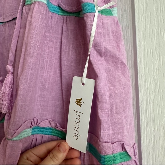 J. Marie | NWT - Shelia Dress - Size M - Lavender/Turquoise - Picture 8 of 11